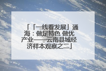 「一线看发展」通海：做足特色 做优产业——云南县域经济样本观察之二