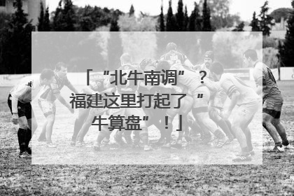 “北牛南调”？福建这里打起了“牛算盘”！