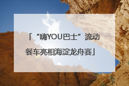 “嗨YOU巴士”流动餐车亮相海淀龙舟赛