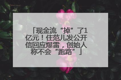 现金流“掉”了1亿元!住范儿发公开信回应爆雷,创始人称不会“跑路”