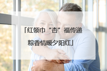 红领巾“杏”福传递 粽香情暖夕阳红