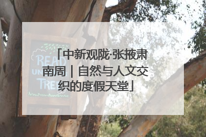 中新观陇·张掖肃南周｜自然与人文交织的度假天堂