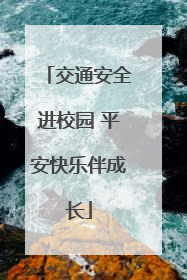 交通安全进校园 平安快乐伴成长