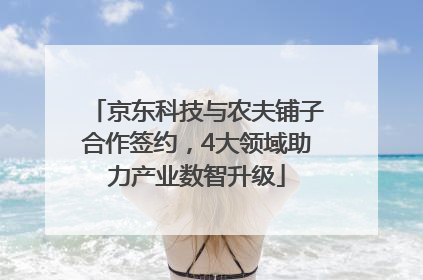 京东科技与农夫铺子合作签约，4大领域助力产业数智升级