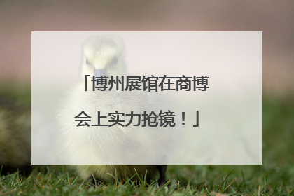 博州展馆在商博会上实力抢镜！