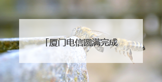 厦门电信圆满完成第十七届海峡论坛大会通信保障任务