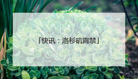 快讯：洛杉矶宵禁