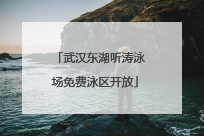 武汉东湖听涛泳场免费泳区开放