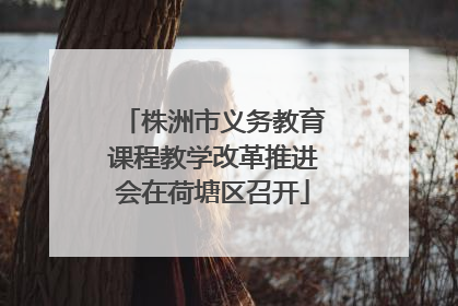 株洲市义务教育课程教学改革推进会在荷塘区召开