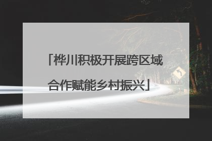 桦川积极开展跨区域合作赋能乡村振兴