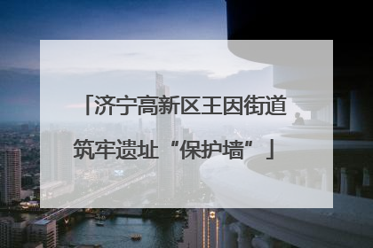 济宁高新区王因街道筑牢遗址“保护墙”