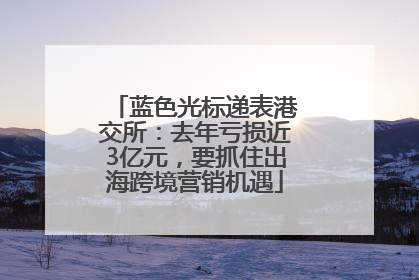 蓝色光标递表港交所：去年亏损近3亿元，要抓住出海跨境营销机遇