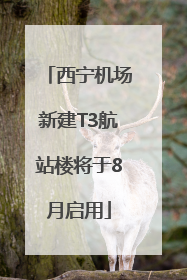 西宁机场新建T3航站楼将于8月启用