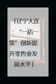 辽宁大连：“一店一策”创新提升零售业发展水平