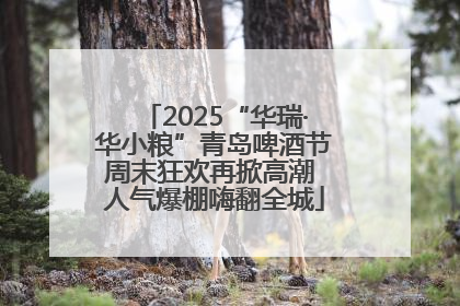 2025“华瑞·华小粮”青岛啤酒节周末狂欢再掀高潮 人气爆棚嗨翻全城