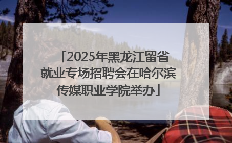 2025年黑龙江留省就业专场招聘会在哈尔滨传媒职业学院举办
