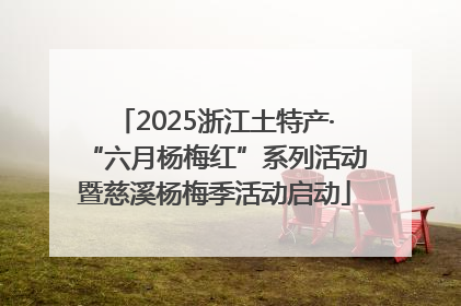 2025浙江土特产·“六月杨梅红”系列活动暨慈溪杨梅季活动启动