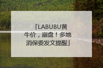 LABUBU黄牛价，崩盘！多地消保委发文提醒